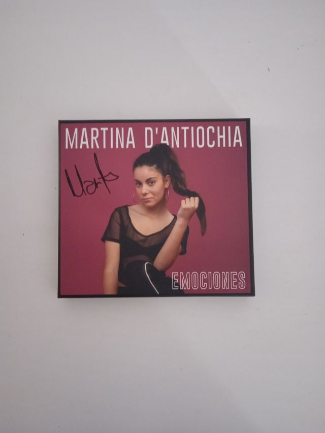 CD martina D'antiochia firmado por ella