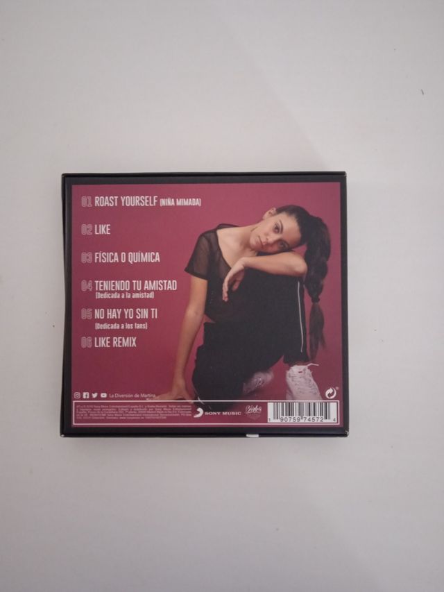 CD martina D'antiochia firmado por ella