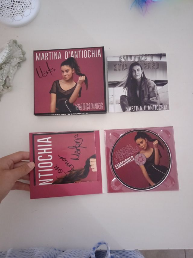 CD martina D'antiochia firmado por ella