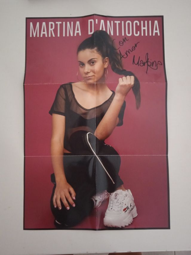 CD martina D'antiochia firmado por ella