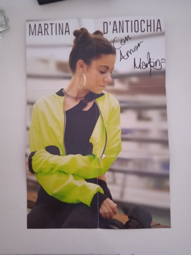 CD martina D'antiochia firmado por ella