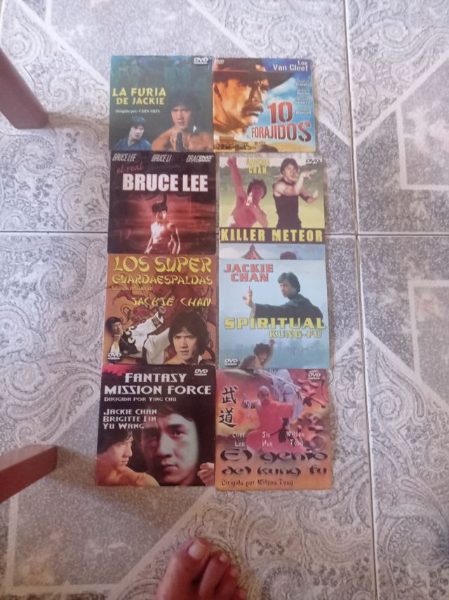 PELÍCULAS DVD : CLÁSICOS DE ARTES MARCIALES