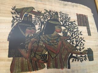 papiros Egipto enmarcados total 3