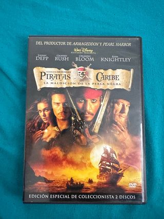 Piratas del caribe DVD