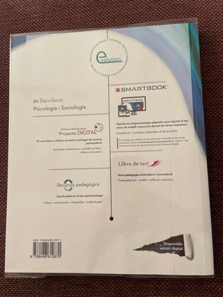 Llibre Psicologia i Sociologia 2 Batxillerat