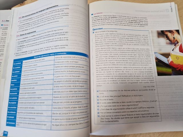 Libro lengua y literatura 1° Bachillerato