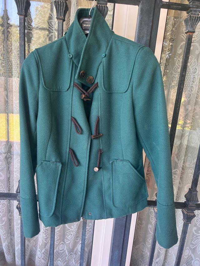 chaqueta verde