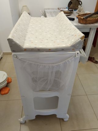 cambiador-bañera bebé