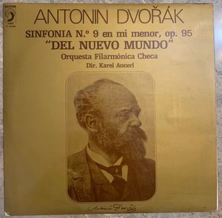 Disco de música clásica de Antonin Dvorák