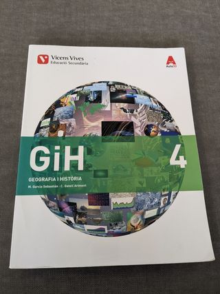 Libro GIH 4 Geografia i Història 
