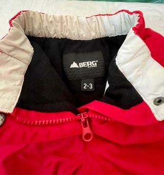 conjunto nieve niño/a talla 2-3