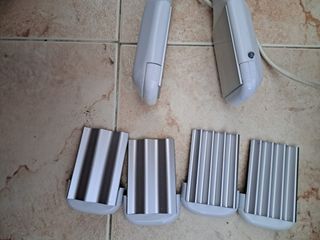 plancha de pelo con accesorios