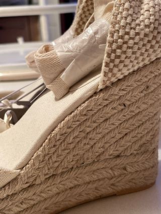 Alpargatas Blancas Talla 39