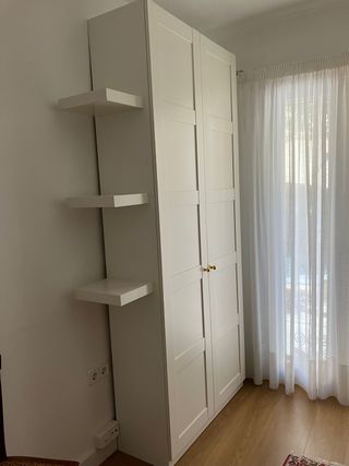 Armario zapatero blanco