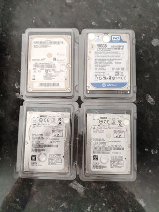 Disco duro de 500GB 2,5" SATA