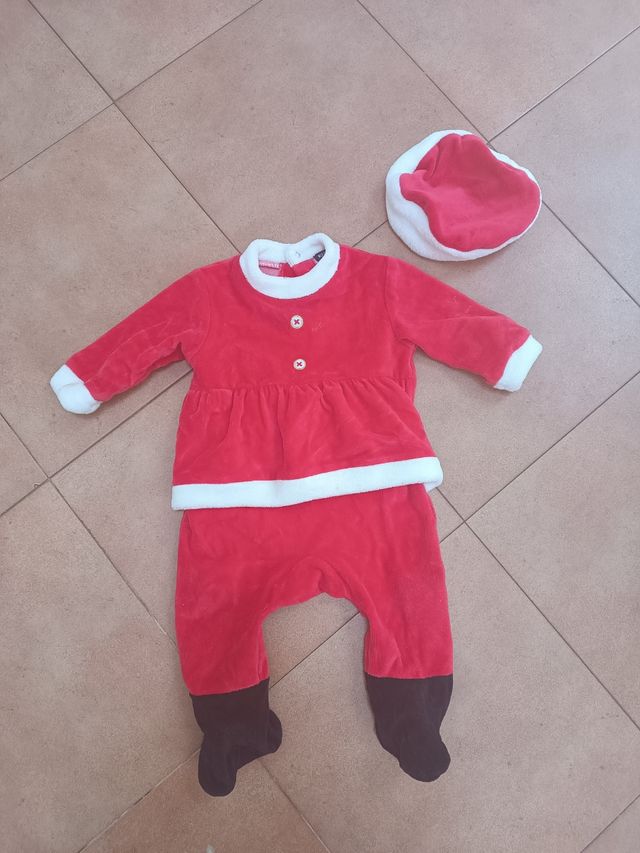 trajecito papá Noel Mamá Noel