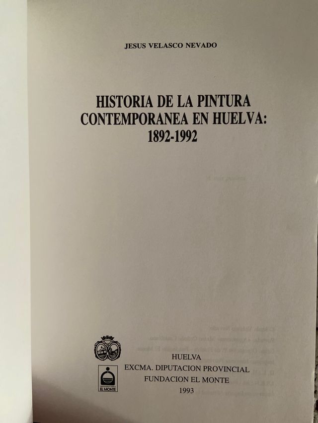 Historia de la pintura contemporánea en Huelva