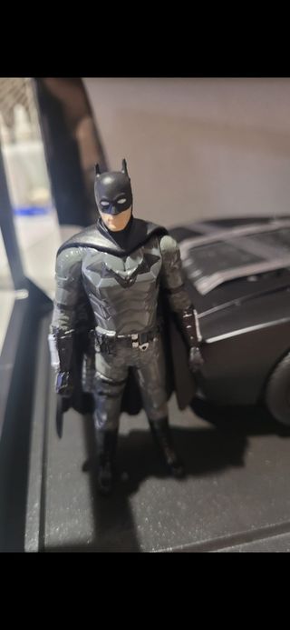 1/18 maqueta coche Batman y muñeco