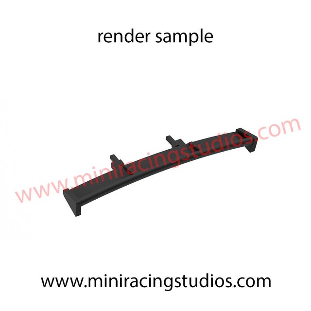 Alerón 3D Peugeot 207 AVANT SLOT