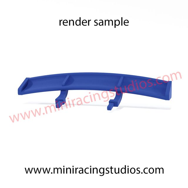 Alerón 3D Peugeot 207 AVANT SLOT