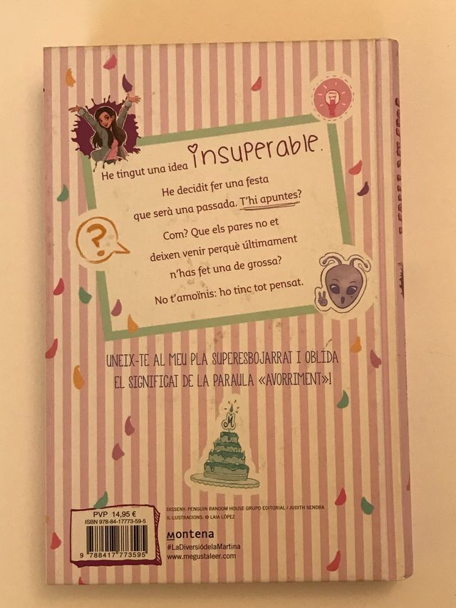 Libro La diversió de la Martina