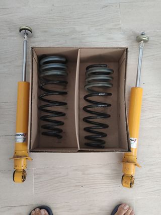 amortiguador y muelle treseros Rx8