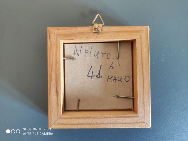 Quadretto dipinto a mano