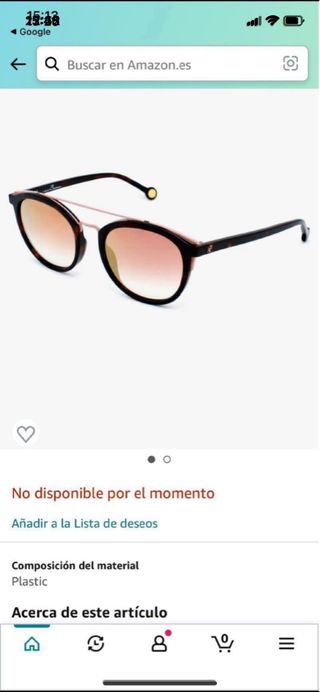 Gafas de sol Carolina Herrera