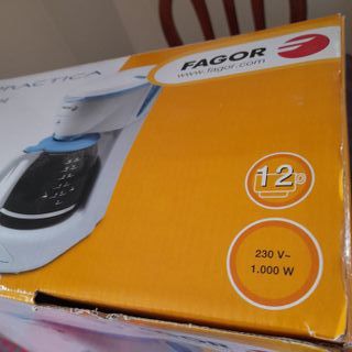 Cafetera FAGOR Practica de filtro 1000W Nueva