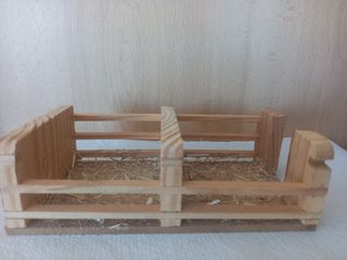 Vaca más comedero de juguete