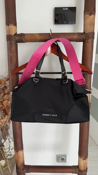 Bolso shopper grande negro de Bimba y Lola