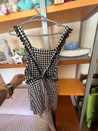 Vestido cuadro vichy