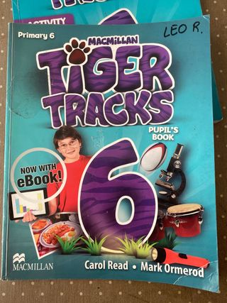 Libros ingles tiger 6 primaria