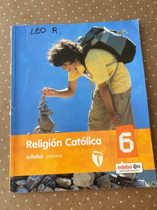 Libro religión 6 primaria edebé