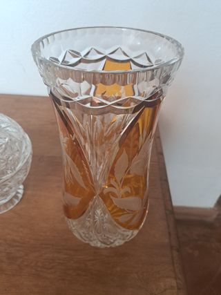 jarrones cristal bohemia