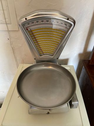 Báscula antigua