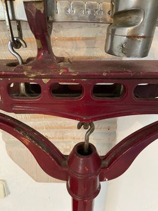 Báscula antigua de Farmacia