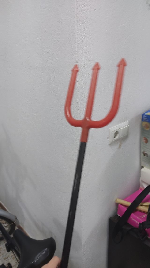 Tridente de diablo disfraz
