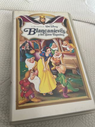 VHS DISNEY Blancanieves