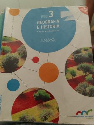 Libro Geografía e Historia 3°ESO