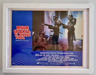 Póster de cine Misión Galáctica The Cyclon Attack.