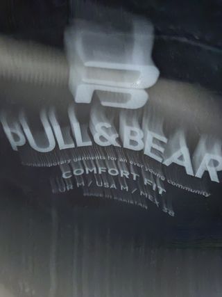 Sudadera Negra Pull and Bear
