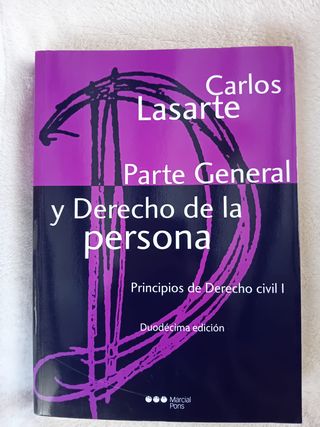 Libro derecho civil I