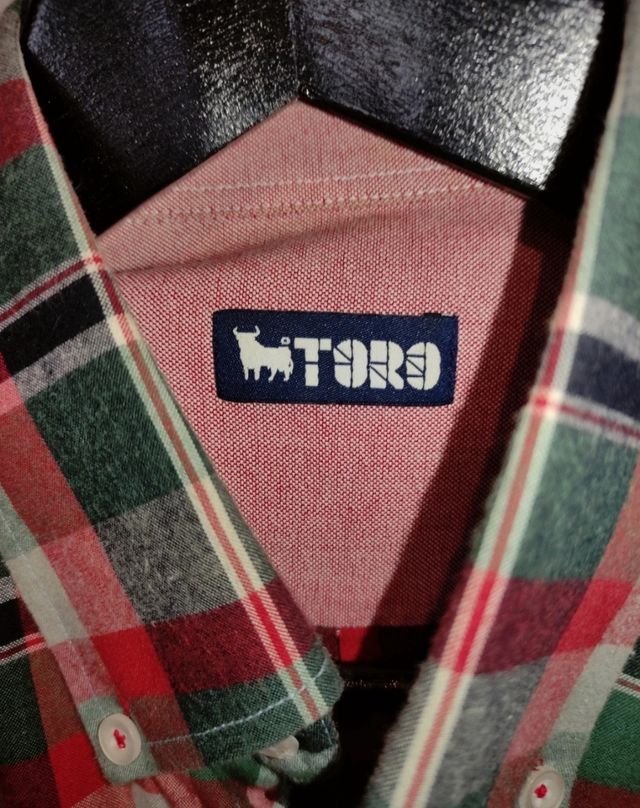 Camisa cuadros hombre Toro