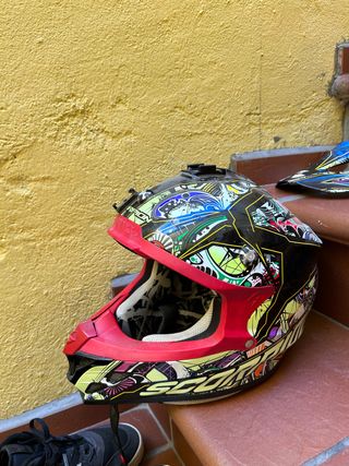 casco motocross scorpion