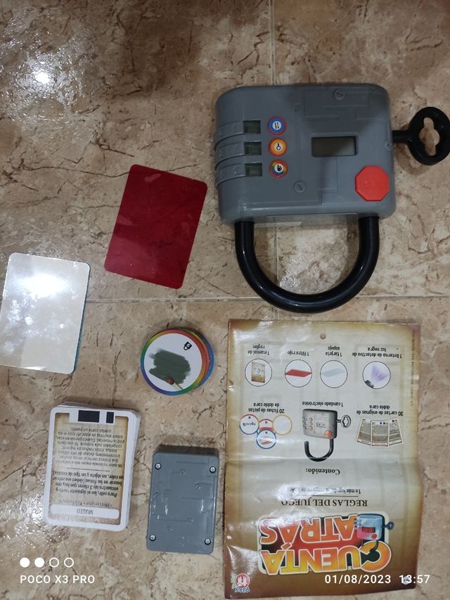 Juego de mesa cuenta atrás 