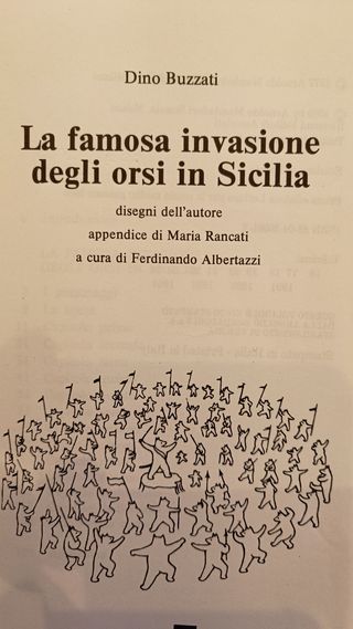 Libro - La famosa invasione degli orsi in Sicilia