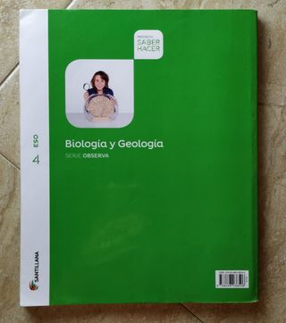 Libro Biología y Geología 4° ESO.