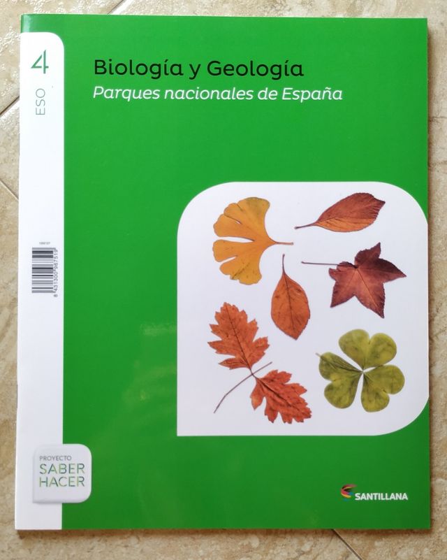 Libro Biología y Geología 4° ESO.