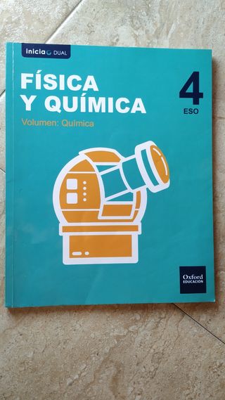Libro Física y Química 4° ESO.